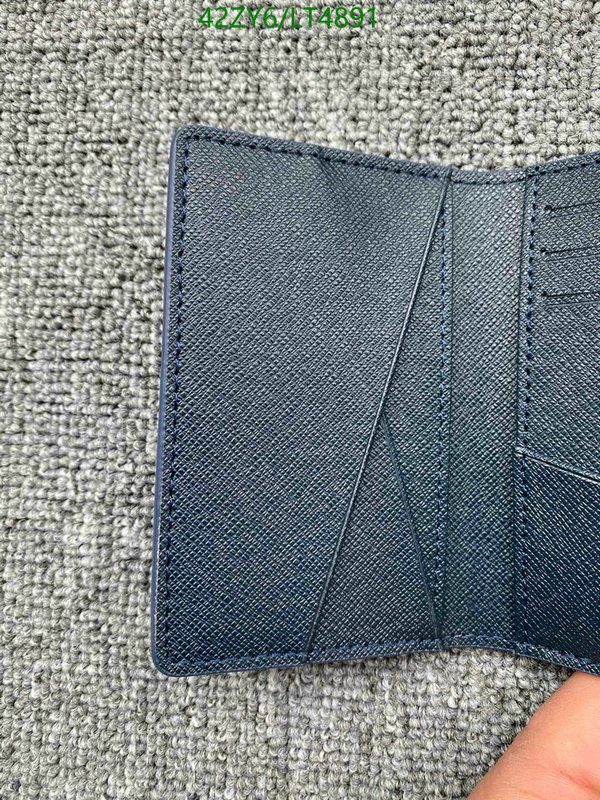 LV Bags-(4A)-Wallet-,Code: LT4891,$ 55USD