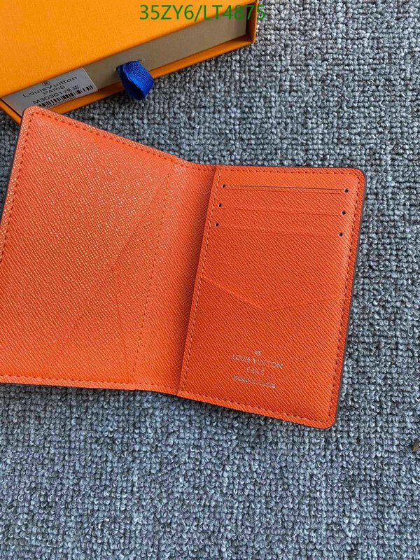 LV Bags-(4A)-Wallet-,Code: LT4875,$ 46USD