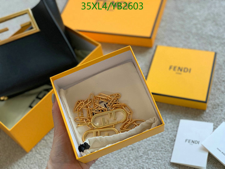Fendi Bag-(4A)-First Series-,Code: YB2603,$ 46USD
