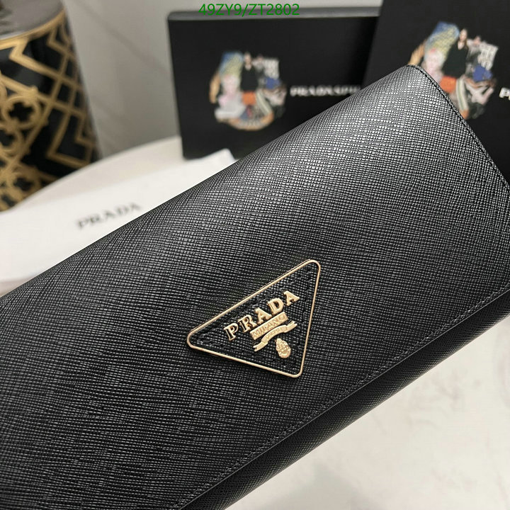 Prada Bag-(4A)-Wallet-,Code: ZT2802,$ 64USD