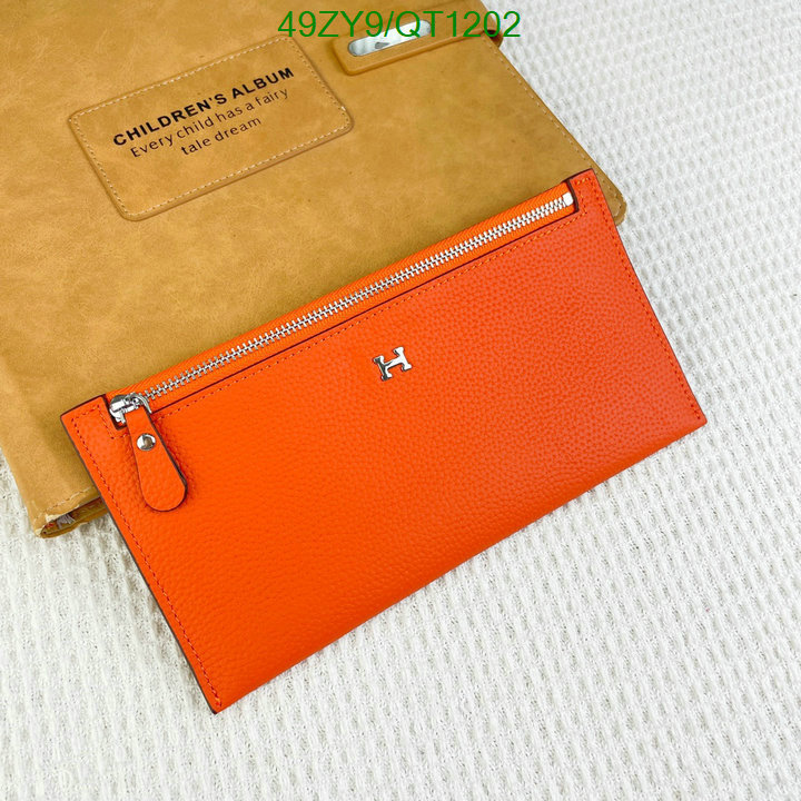 Hermes Bag-(4A)-Wallet- Code: QT1202 $ 64USD