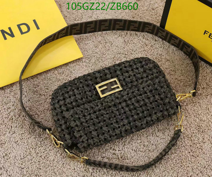 Fendi Bag-(4A)-Baguette- Code: ZB660 $ 137USD
