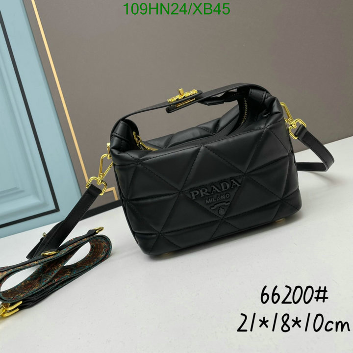 Prada Bag-(4A)-Diagonal-,Code: XB45,$ 142USD