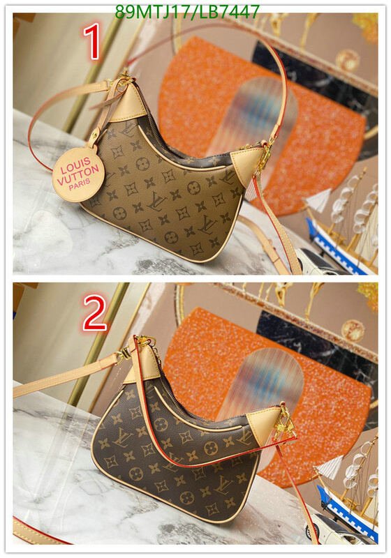 LV Bags-(4A)-Pochette MTis Bag-Twist-,Code: LB7447,$ 116USD