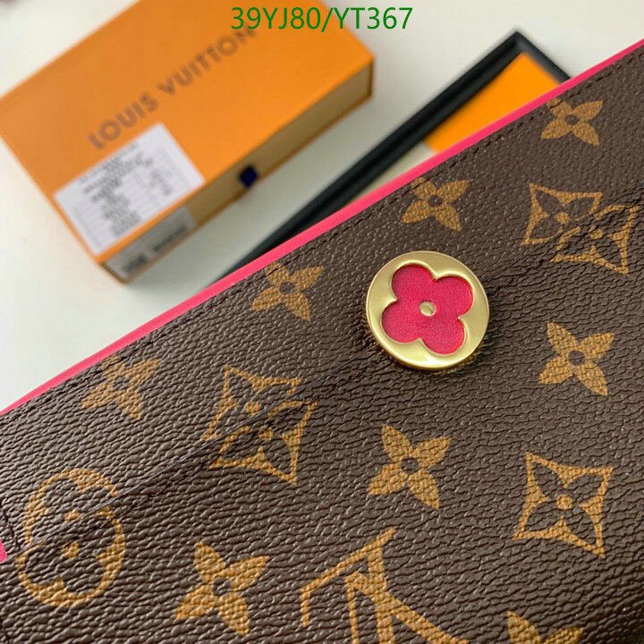 LV Bags-(4A)-Wallet-,Code: YT367,$ 51USD