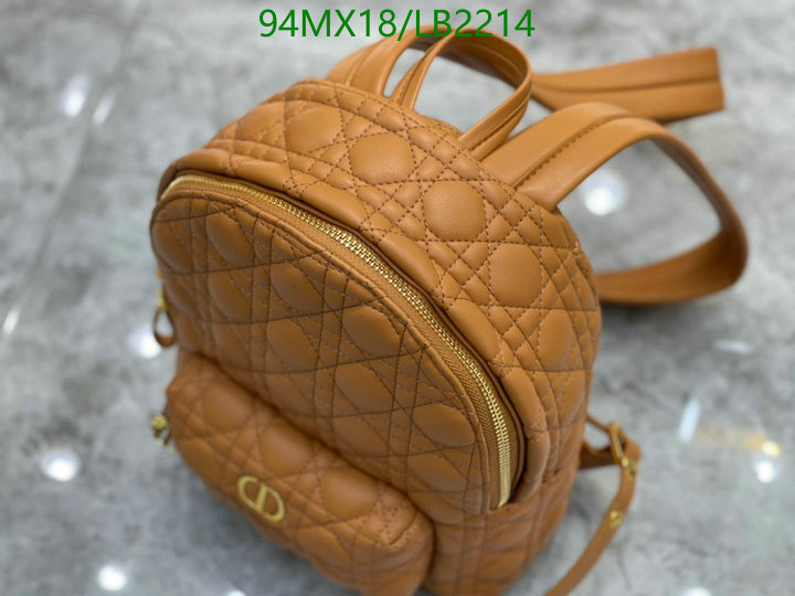 DiorBag-(4A)-Backpack- Code: LB2214 $ 123USD