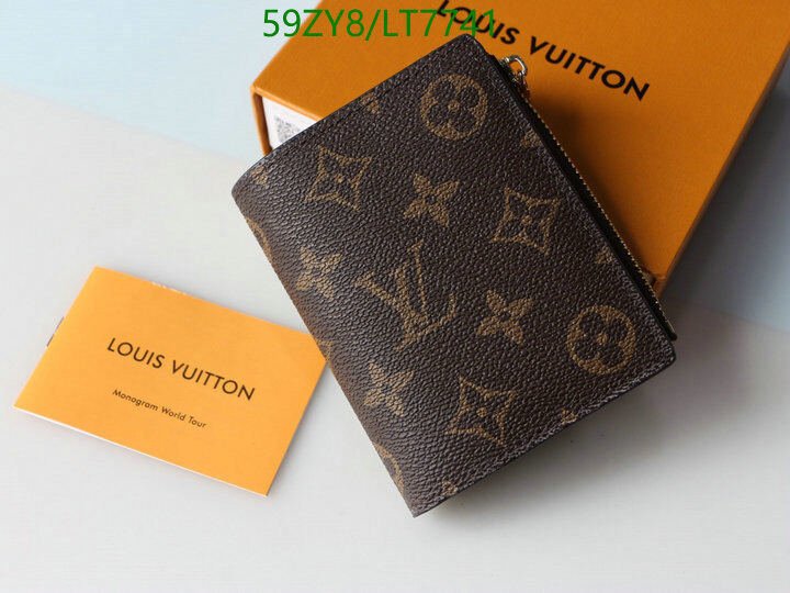 LV Bags-(4A)-Wallet-,Code: LT7741,$ 77USD