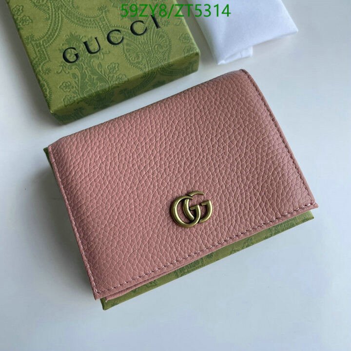 Gucci Bag-(4A)-Wallet-,Code: ZT5314,$ 77USD