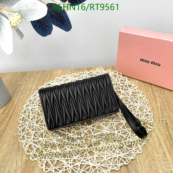 Miu Miu Bag-(4A)-Wallet- Code: RB9561 $ 111USD