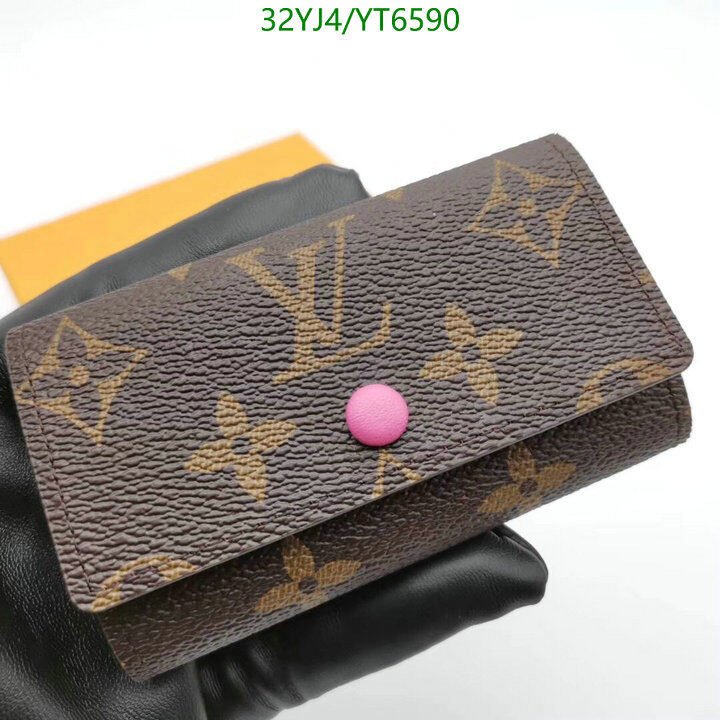 LV Bags-(4A)-Wallet-,Code: YT6590,$ 42USD