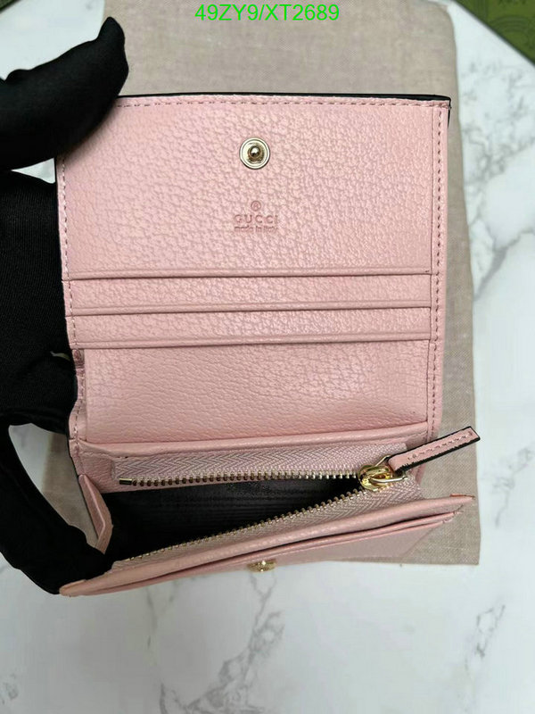 Gucci Bag-(4A)-Wallet-,Code: XT2689,$ 64USD