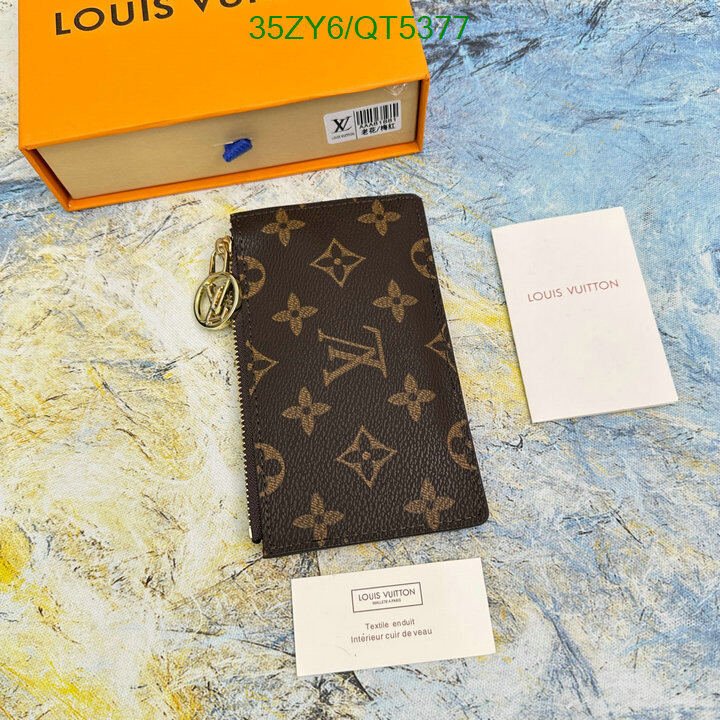 LV Bag-(4A)-Wallet- Code: QT5377 $ 46USD