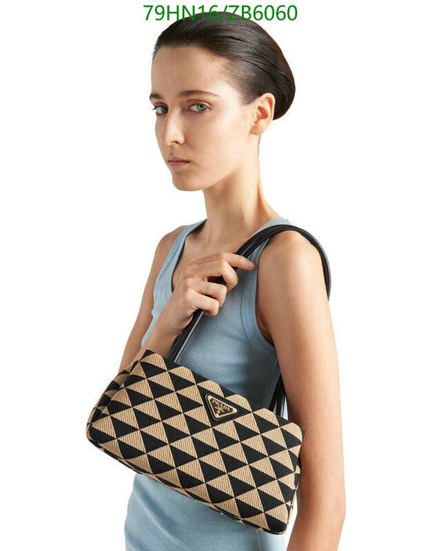 Prada Bag-(4A)-Handbag-,Code: ZB6060,$ 103USD