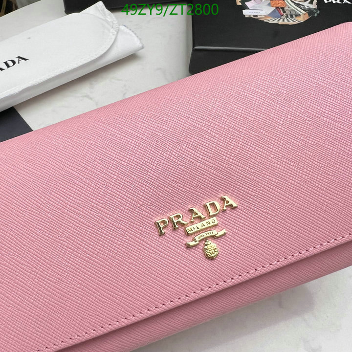 Prada Bag-(4A)-Wallet-,Code: ZT2800,$ 64USD