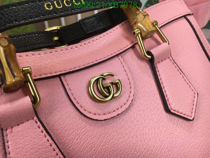 Gucci Bag-(4A)-Diana-Bamboo-,Code: XB7078,$ 137USD