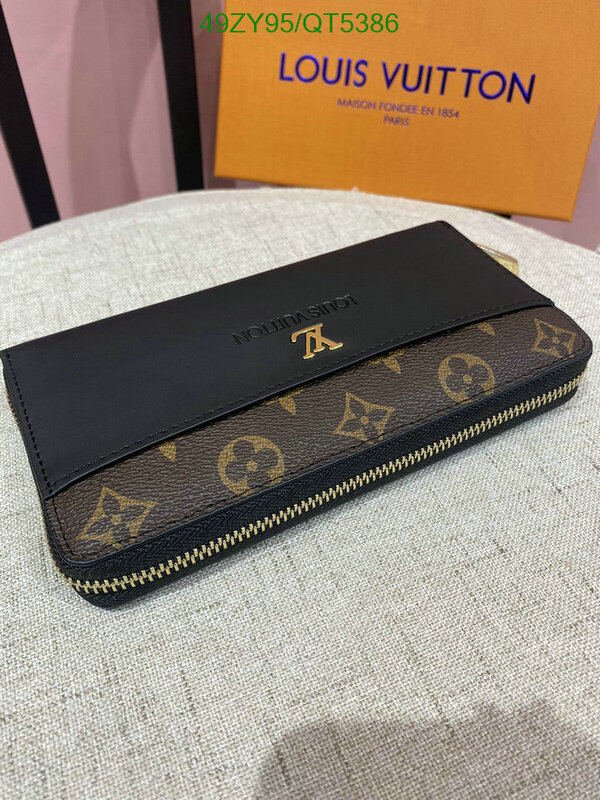 LV Bag-(4A)-Wallet- Code: QT5386 $ 64USD