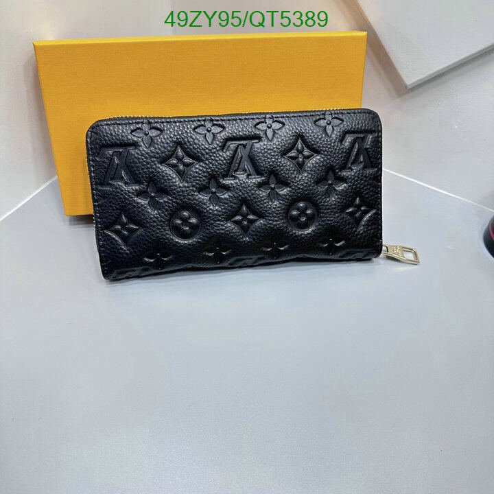LV Bag-(4A)-Wallet- Code: QT5389 $ 64USD
