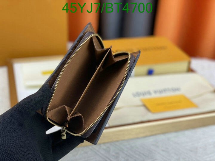 LV Bag-(4A)-Wallet- Code: BT4700 $ 59USD