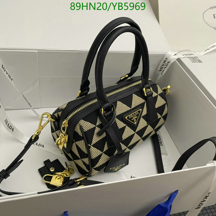Prada Bag-(4A)-Handbag- Code: YB5969 $ 116USD
