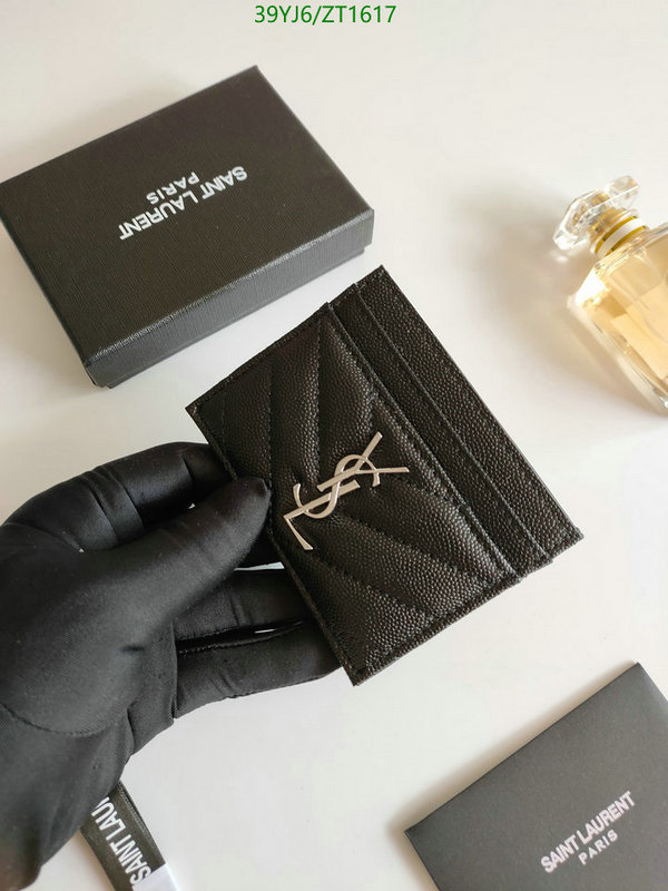 YSL Bag-(4A)-Wallet-,Code: ZT1617,$ 51USD