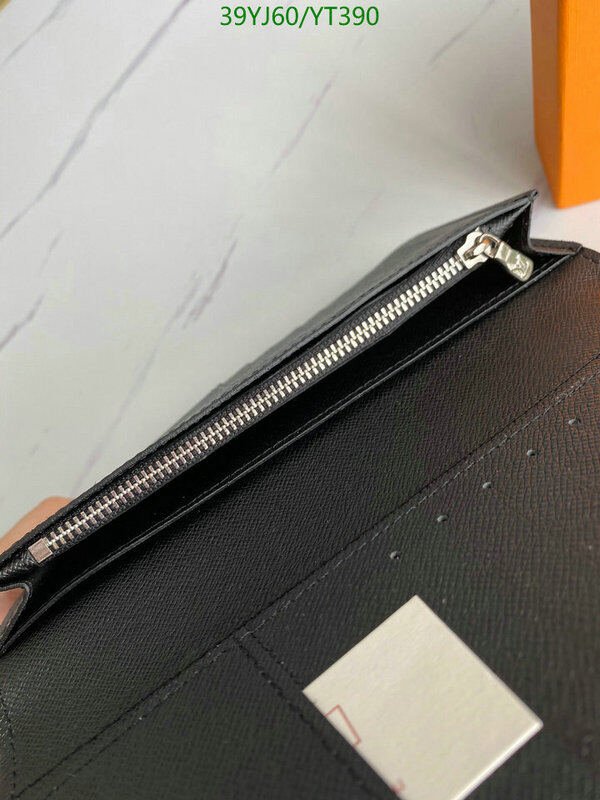 LV Bags-(4A)-Wallet-,Code: YT390,$ 51USD