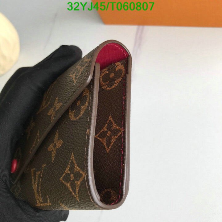 LV Bags-(4A)-Wallet-,Code: T060807,$ 42USD