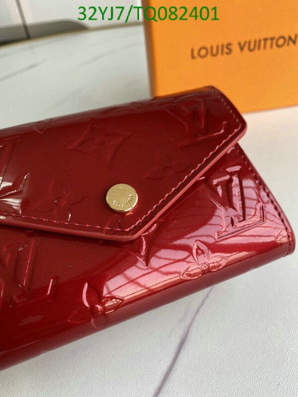 LV Bags-(4A)-Wallet-,Code: TQ082401,$ 42USD