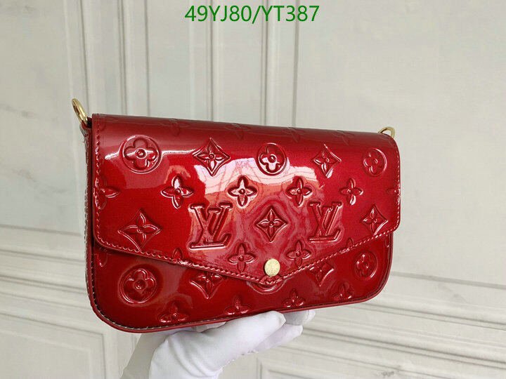 LV Bags-(4A)-Wallet-,Code: YT387,$ 64USD