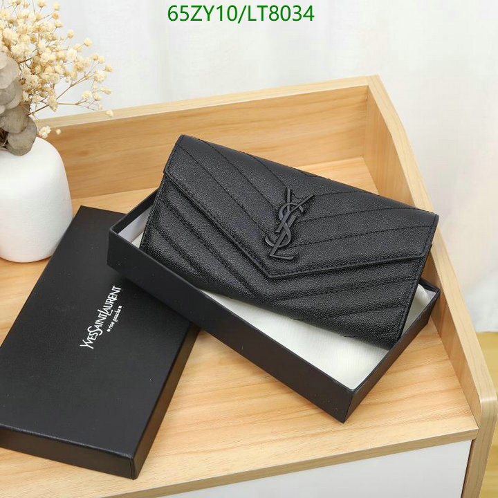 YSL Bag-(4A)-Wallet-,Code: LT8034,$ 85USD