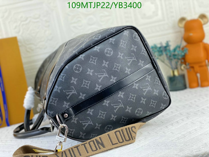 LV Bags-(4A)-Keepall BandouliRe 45-50-,Code: YB3400,$ 142USD