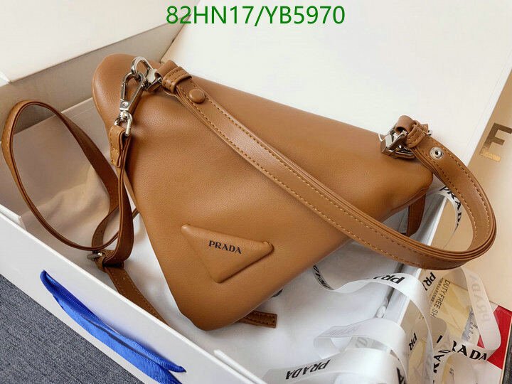 Prada Bag-(4A)-Triangle-,Code: YB5970,$ 107USD