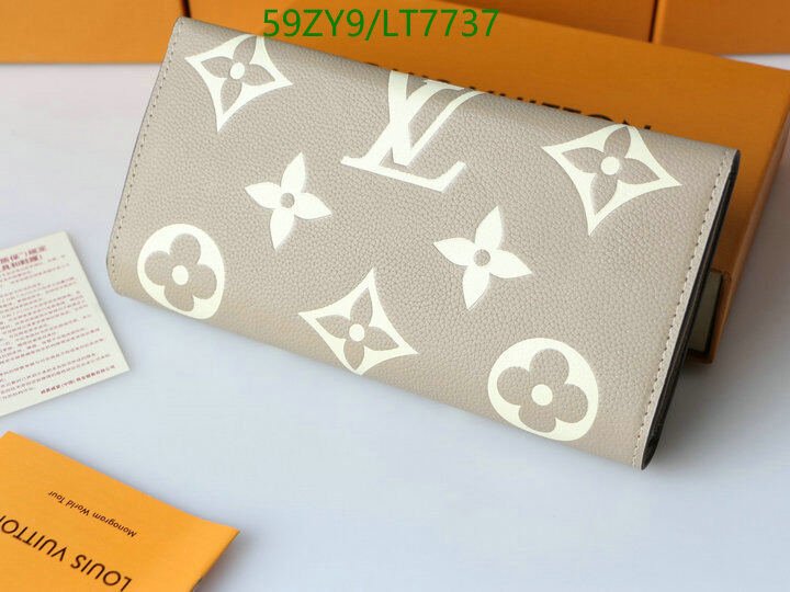 LV Bags-(4A)-Wallet-,Code: LT7737,$ 77USD