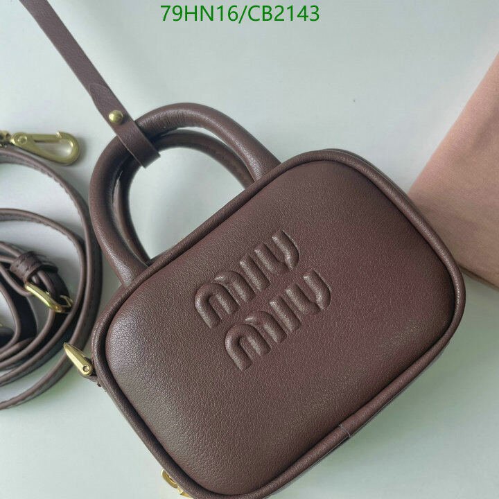 Miu Miu Bag-(4A)-Crossbody- Code: CB2143 $ 103USD