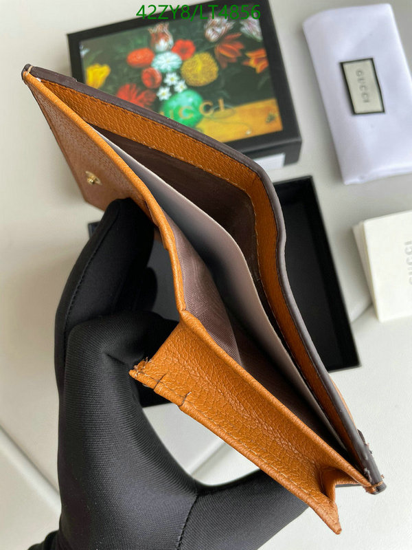 Gucci Bag-(4A)-Wallet-,Code: LT4856,$ 55USD