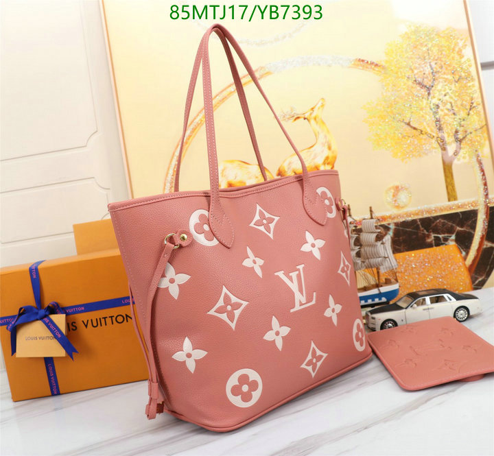 LV Bags-(4A)-Neverfull-,Code: YB7393,$ 111USD