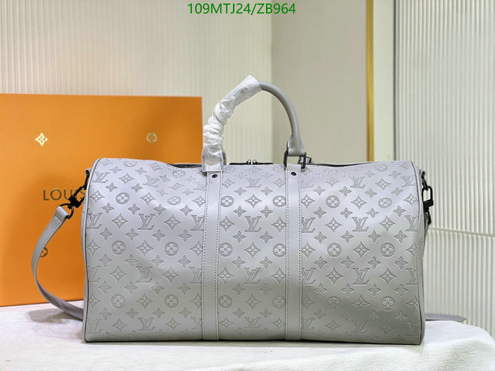 LV Bags-(4A)-Keepall BandouliRe 45-50-,Code: ZB964,$ 142USD