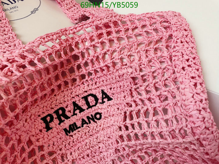 Prada Bag-(4A)-Handbag-,Code: YB5059,$ 90USD