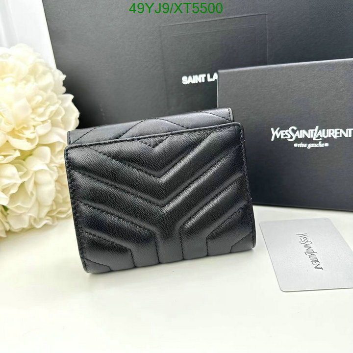 YSL Bag-(4A)-Wallet-,Code: XT5500,$ 64USD