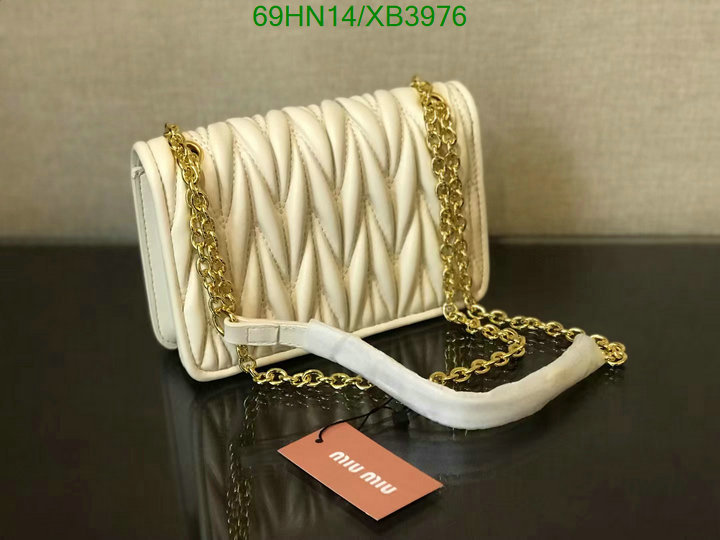 Miu Miu Bag-(4A)-Diagonal-,Code: XB3976,$ 90USD