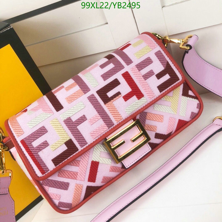 Fendi Bag-(4A)-Baguette- Code: YB2495 $ 129USD