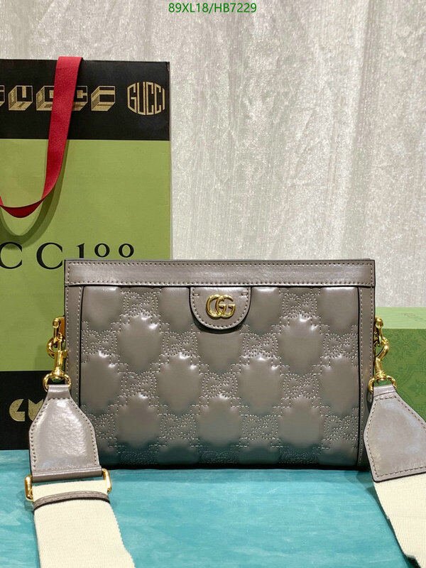 Gucci Bag-(4A)-Diagonal-,Code: HB7229,$ 116USD