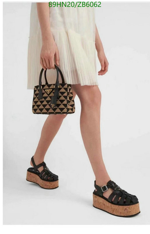 Prada Bag-(4A)-Handbag-,Code: ZB6062,$ 116USD