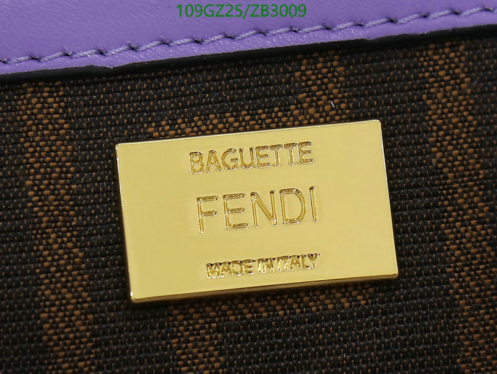 Fendi Bag-(4A)-Baguette- Code: ZB3009 $ 142USD