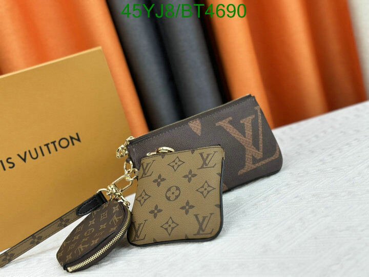 LV Bag-(4A)-Wallet- Code: BT4690 $ 59USD