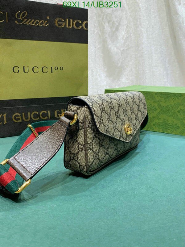 Gucci Bag-(4A)-Diagonal- Code: UB3251 $ 90USD