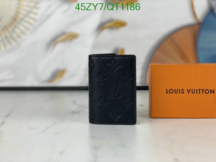 LV Bag-(4A)-Wallet- Code: QT1186 $ 59USD