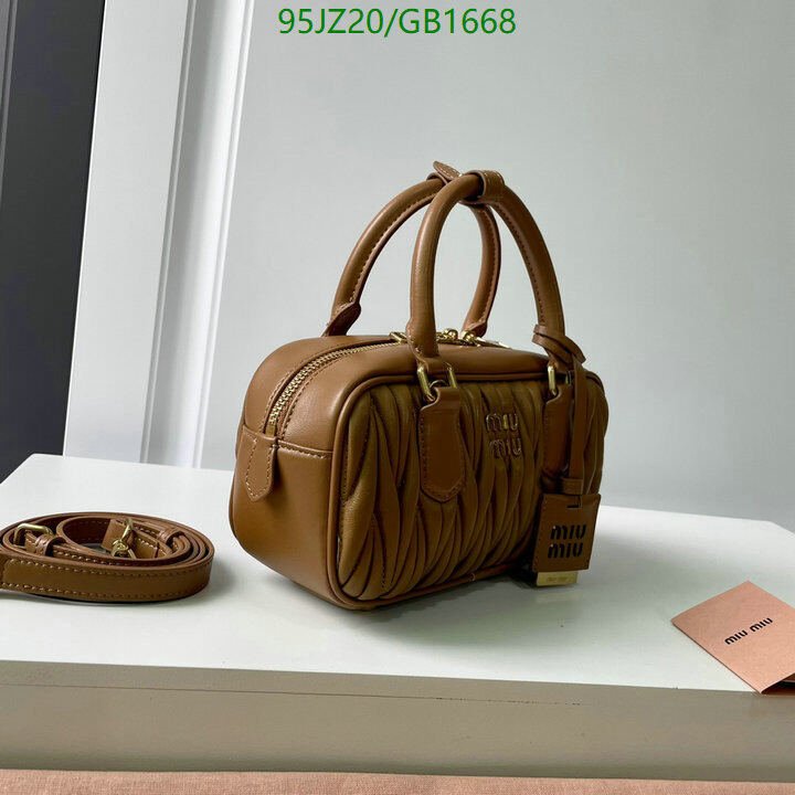 Miu Miu Bag-(4A)-Handbag- Code: GB1668 $ 124USD