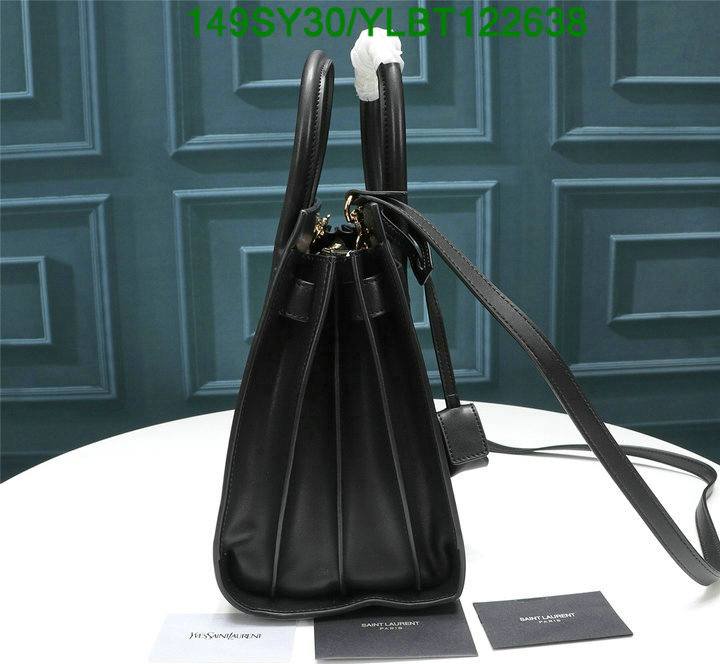 YSL Bag-(4A)-Handbag-,Code: YLBT122638,