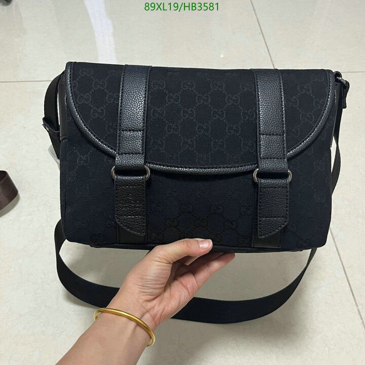 Gucci Bag-(4A)-Diagonal-,Code: HB3581,$ 116USD