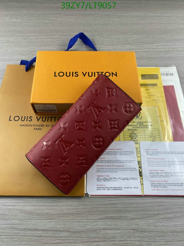 LV Bags-(4A)-Wallet-,Code: LT9057,$ 51USD